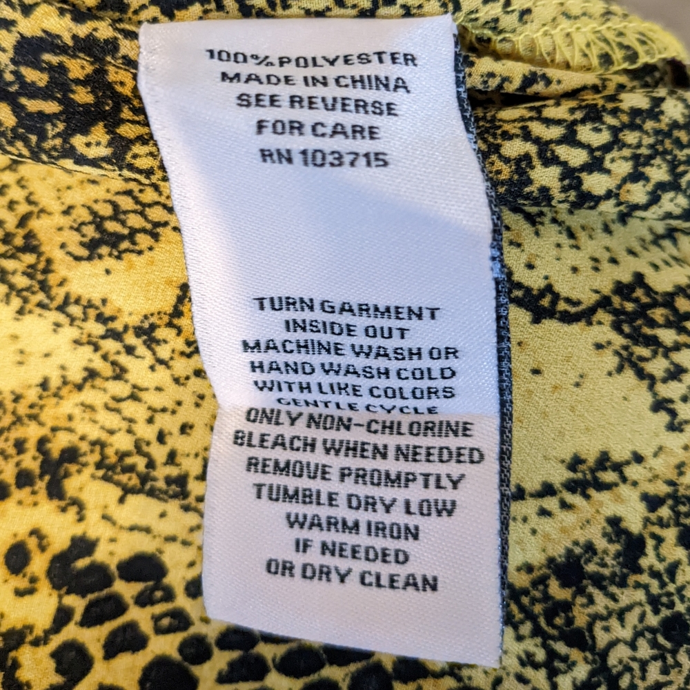Nanette Lepore Animal Print Blouse - Picture 5 of 5